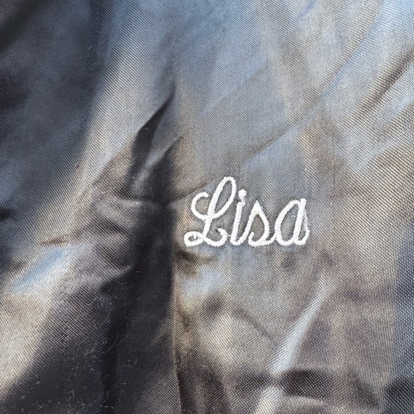 Vintage 70s  Don Allerson Athletic Bomber Jacket with Embroidered Back Size MD - Picture 4 of 9